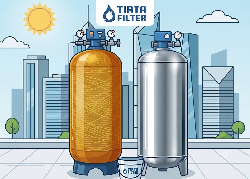 Tabung Filter FRP & Stainless